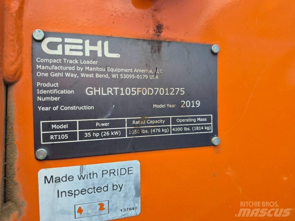 Gehl RT 105 Мини товарачи
