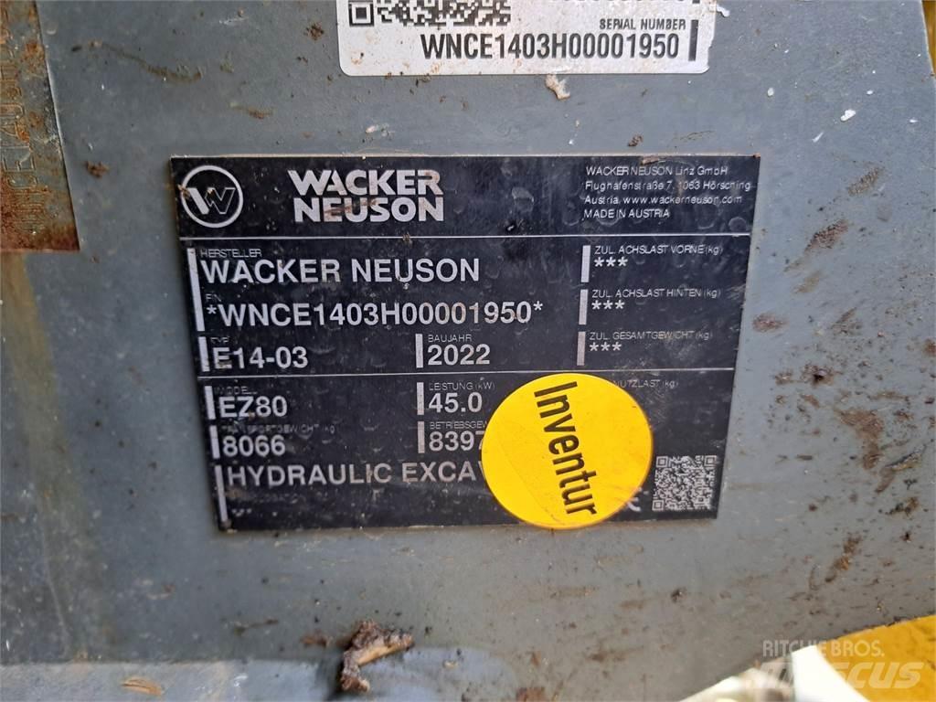 Wacker Neuson EZ80 Верижен екскаватор