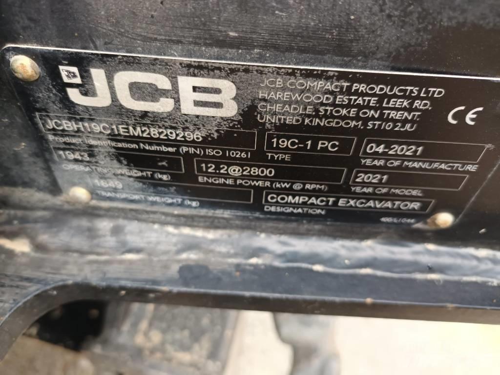 JCB 19 C-1 Мини екскаватори < 7 т