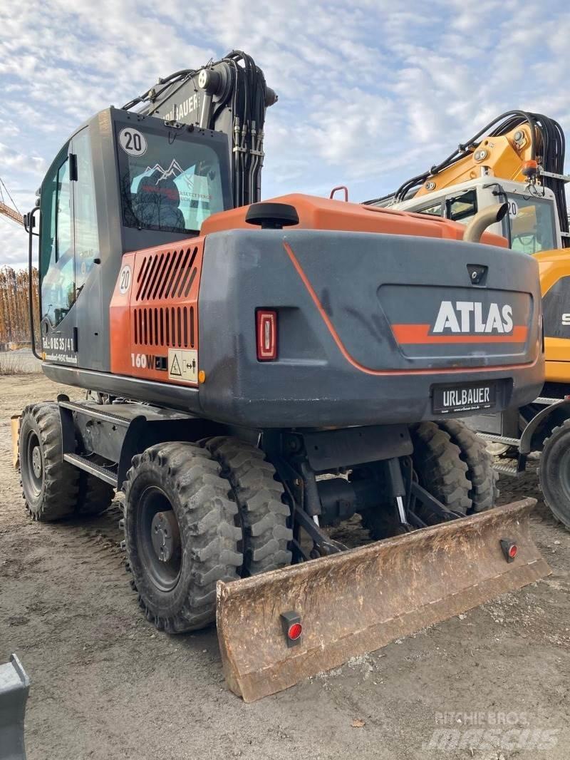 Atlas 160W Колесни екскаватори