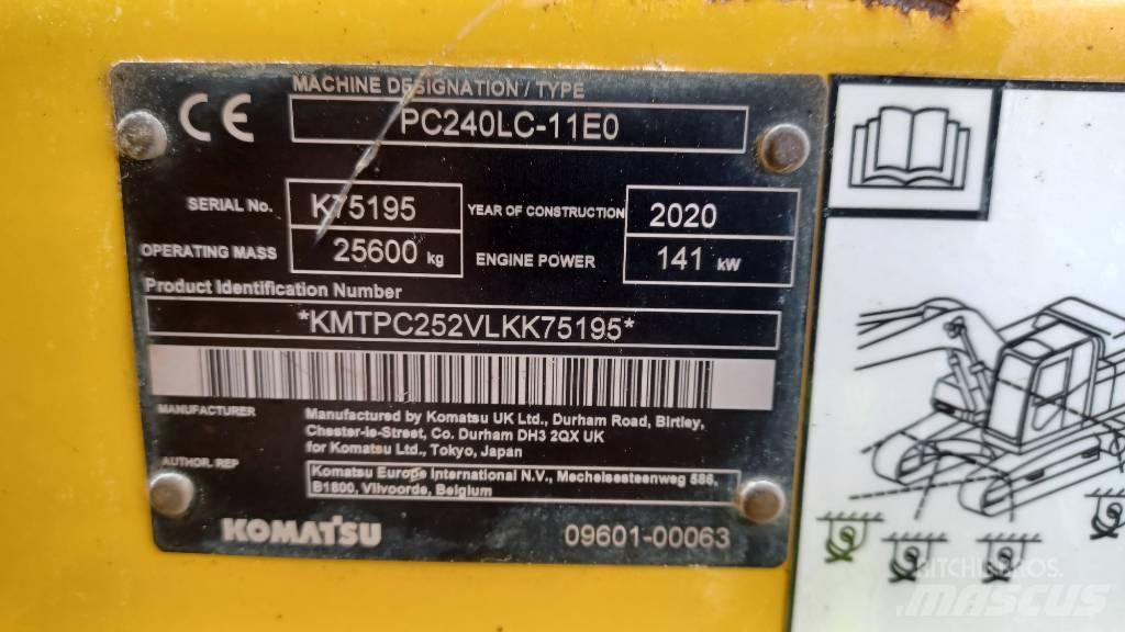 Komatsu PC240LC-11 Верижен екскаватор