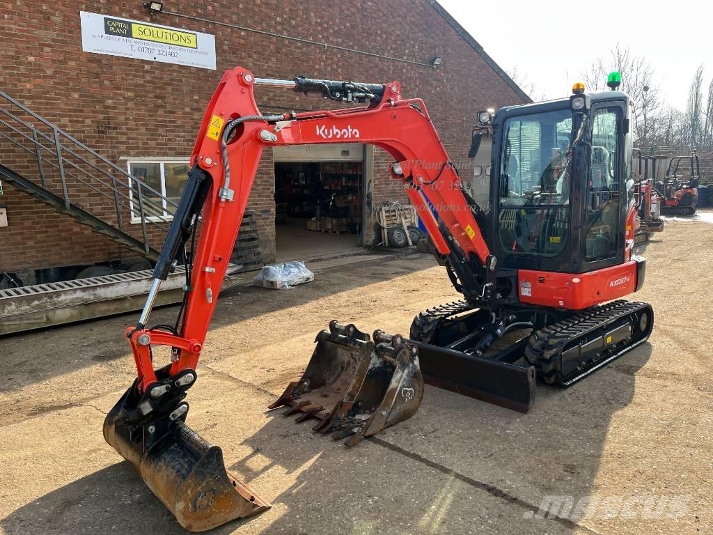 Kubota KX 037-4 Мини екскаватори < 7 т