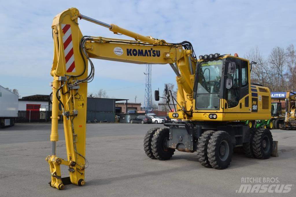 Komatsu PW 180-10 Колесни екскаватори