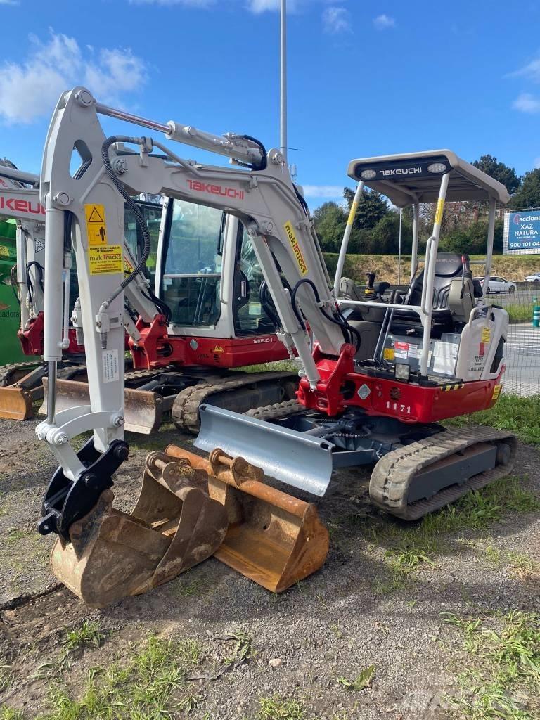 Takeuchi TB225 Мини екскаватори < 7 т