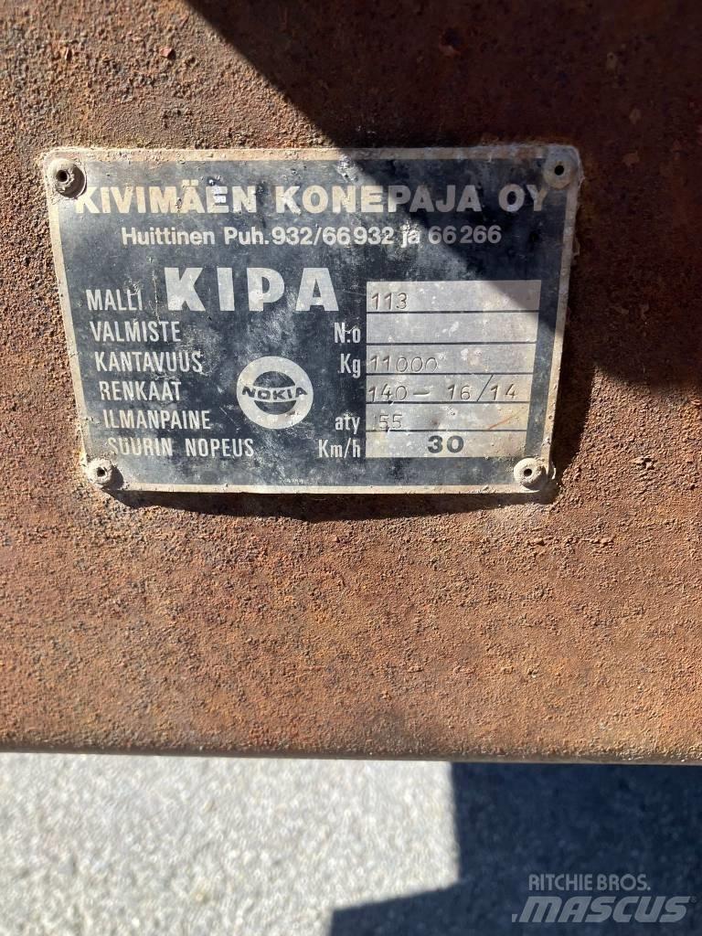 Kipa 145 Ремаркета за зърно / силаж
