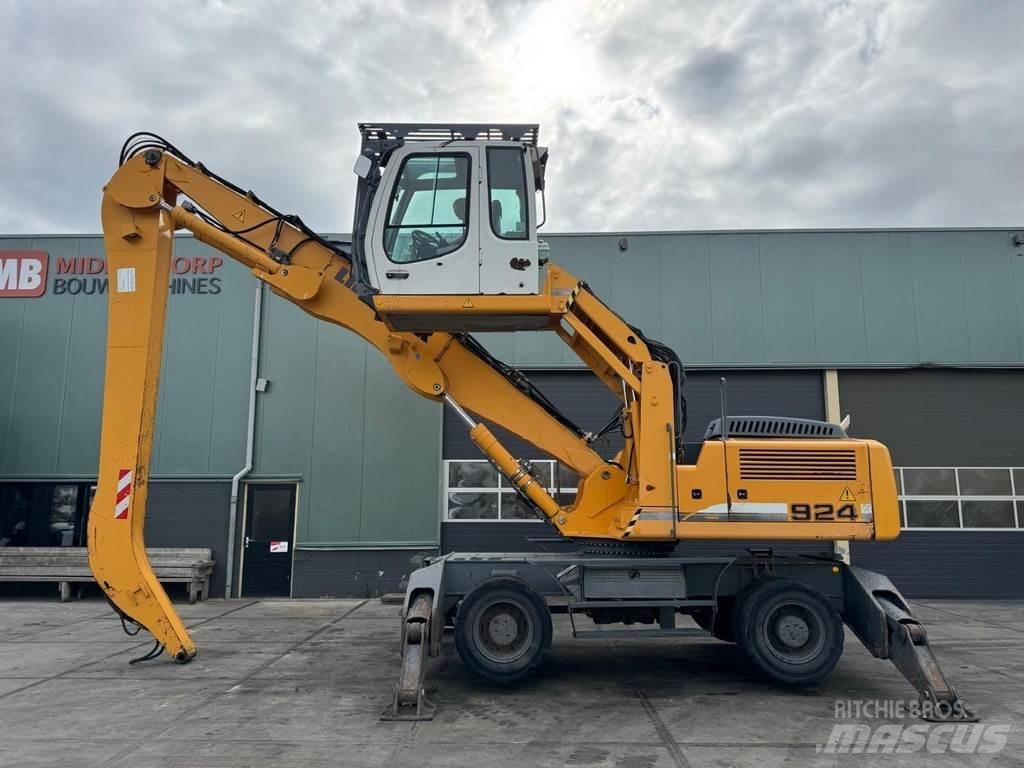 Liebherr A 924 C Оператори на отпадъци/индустрия
