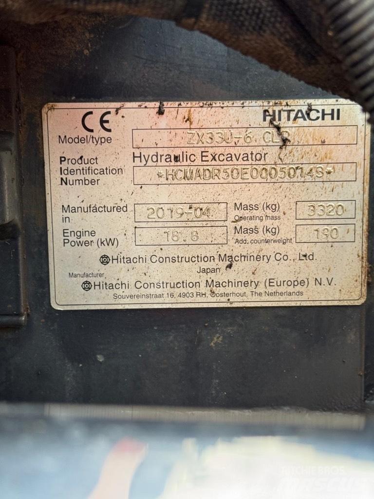 Hitachi ZX 33 U-6 Мини екскаватори < 7 т
