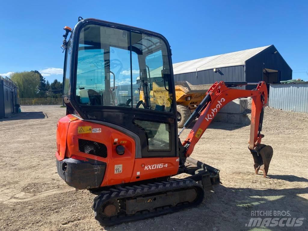 Kubota KX 016-4 Мини екскаватори < 7 т