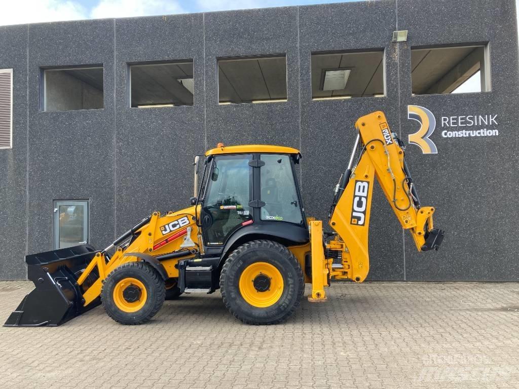 JCB 3 CX Товарач със заден ексватор