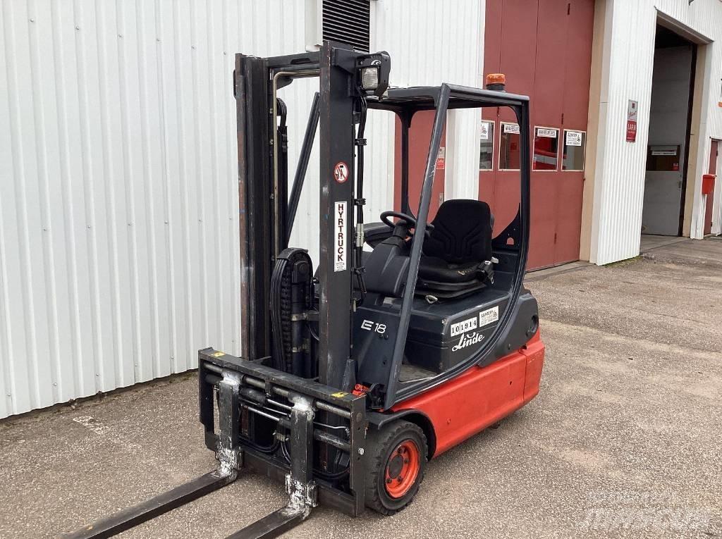 Linde E 18 C Електрически вилични кари-повдигачи
