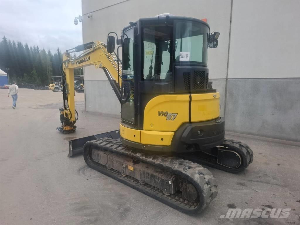 Yanmar vio 57-6A Мини екскаватори < 7 т