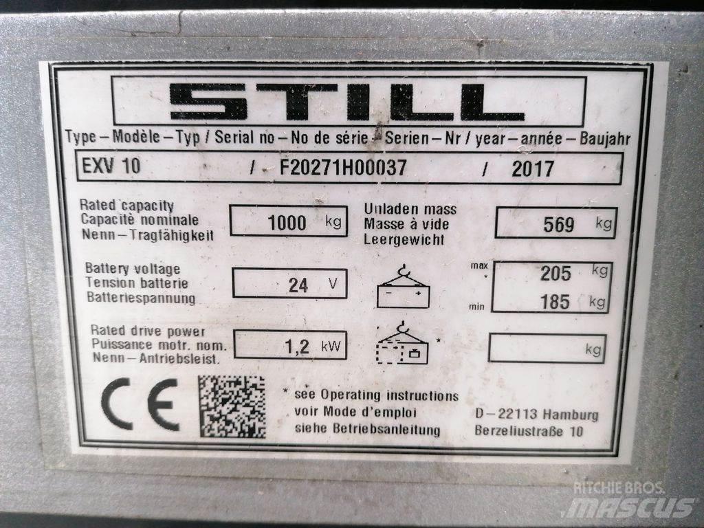 Still EXV10 Колички високоповдигачи с теглич