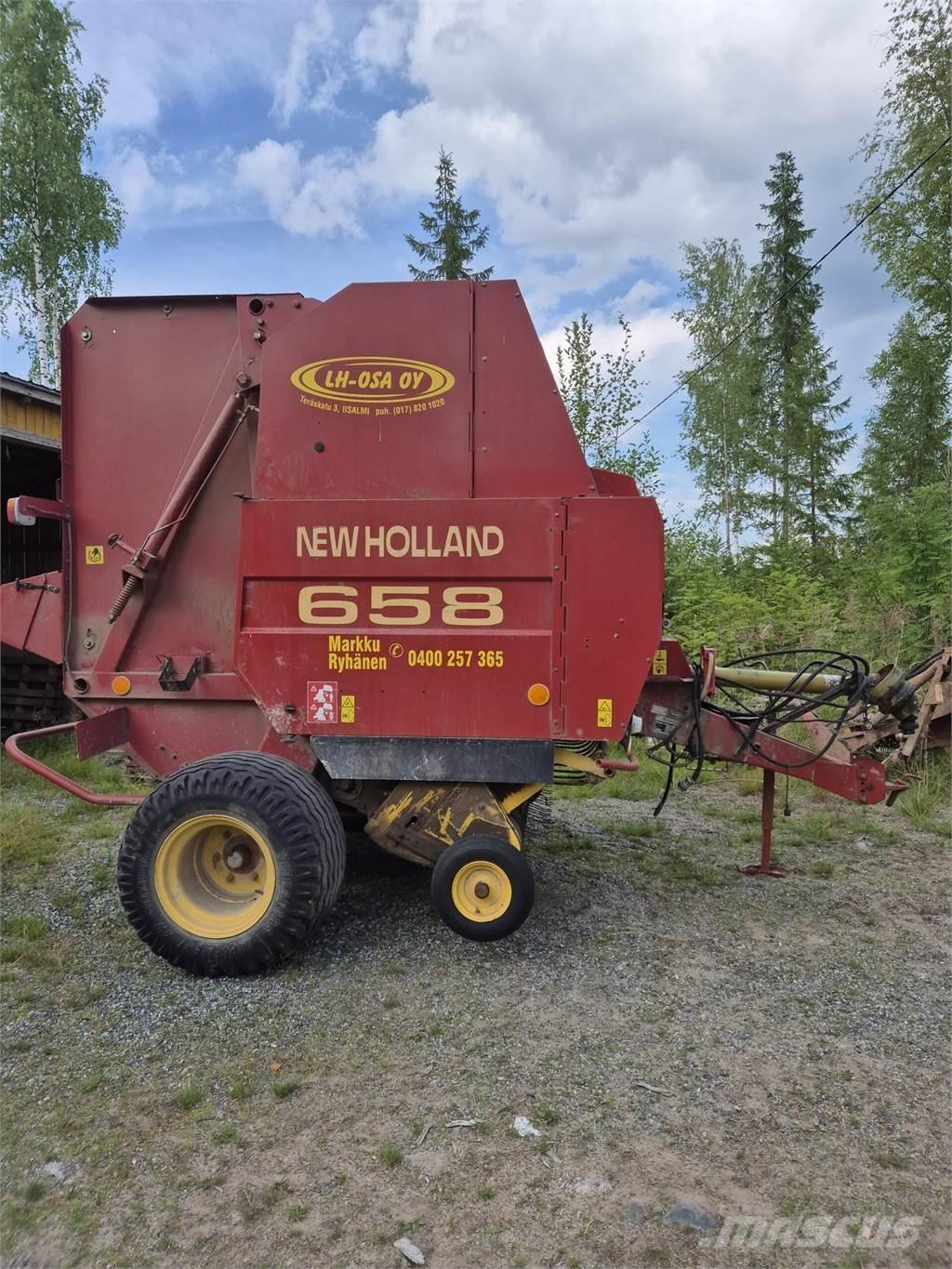 New Holland 658 Сламопреси за кръгли бали
