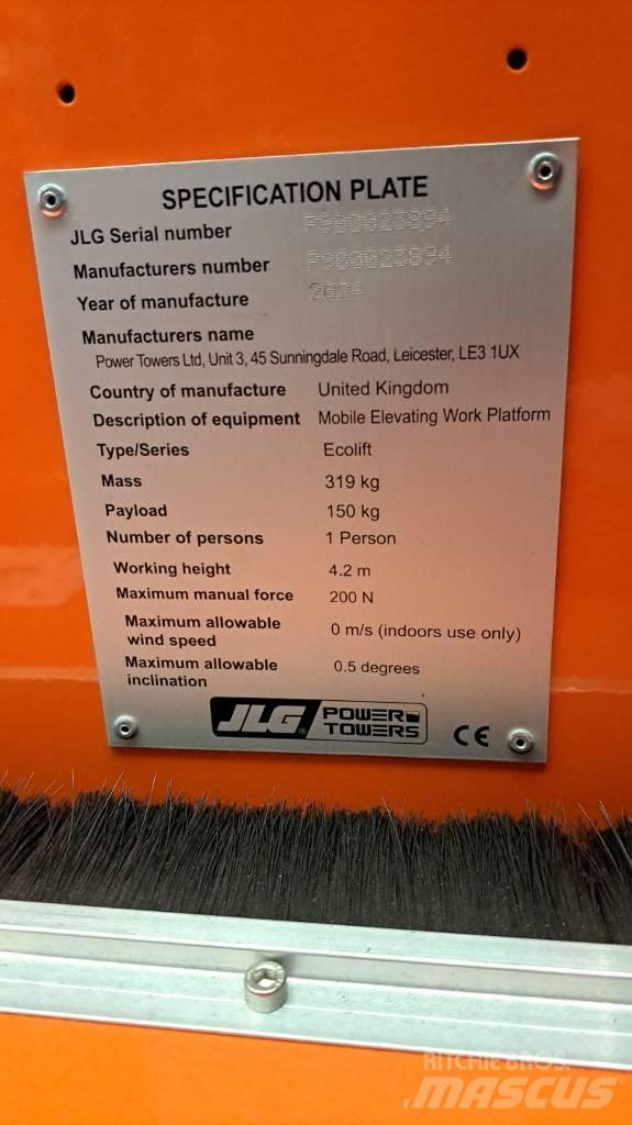 JLG Ecolift (NEW 2024) Други вишки и платформи