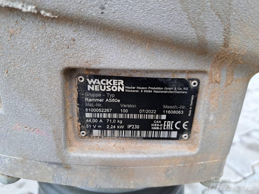Wacker Neuson AS60e Пробки