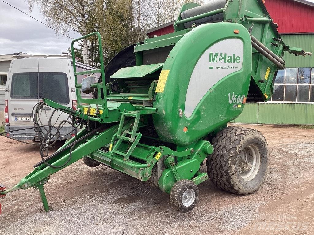 McHale V 660 Сламопреси за кръгли бали
