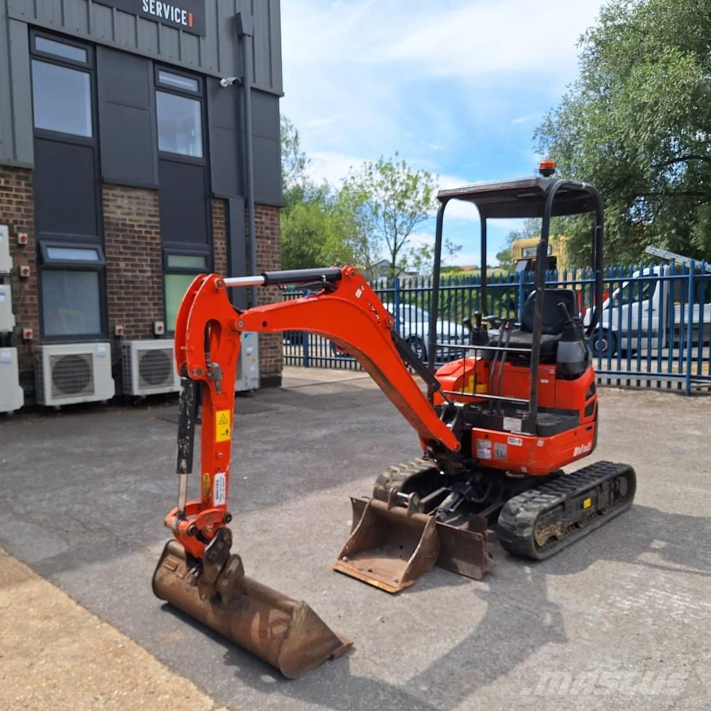 Kubota U 17-3 Мини екскаватори < 7 т