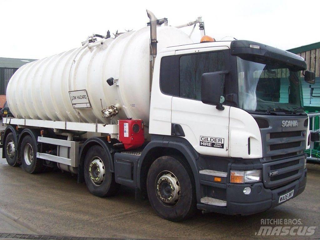 Scania P 380 Комби / вакуум камиони
