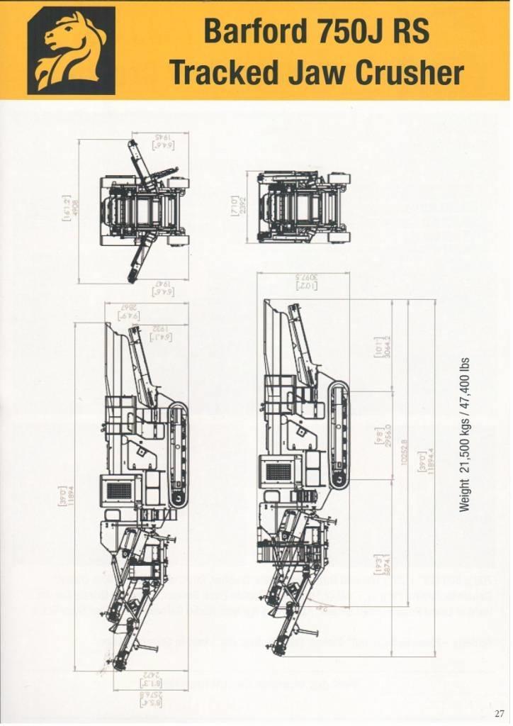 Barford 750J -RS Пресяващи и Сортиращи