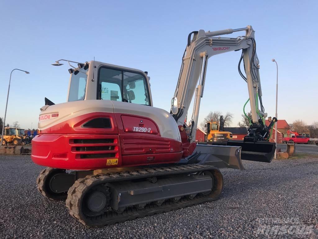 Takeuchi TB290-2 Средни екскаватори 7т - 12т