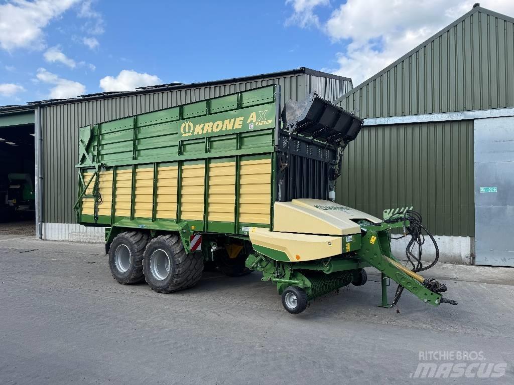 Krone AX 310 HL Самотаварещи ремаркета