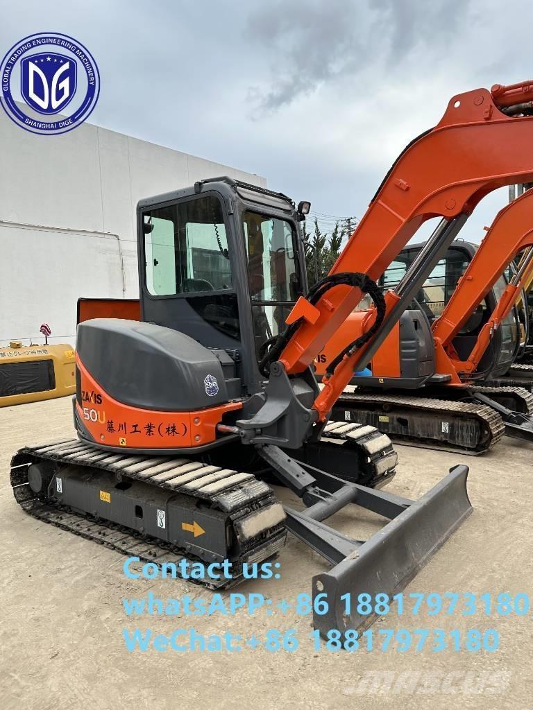 Hitachi ZX 50 U Мини екскаватори < 7 т