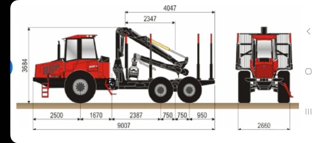 Valmetal 840.2 Форуардери