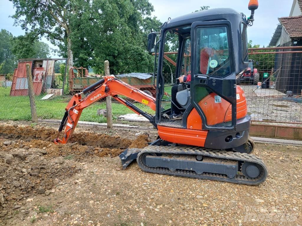 Kubota U20-3A Мини екскаватори < 7 т