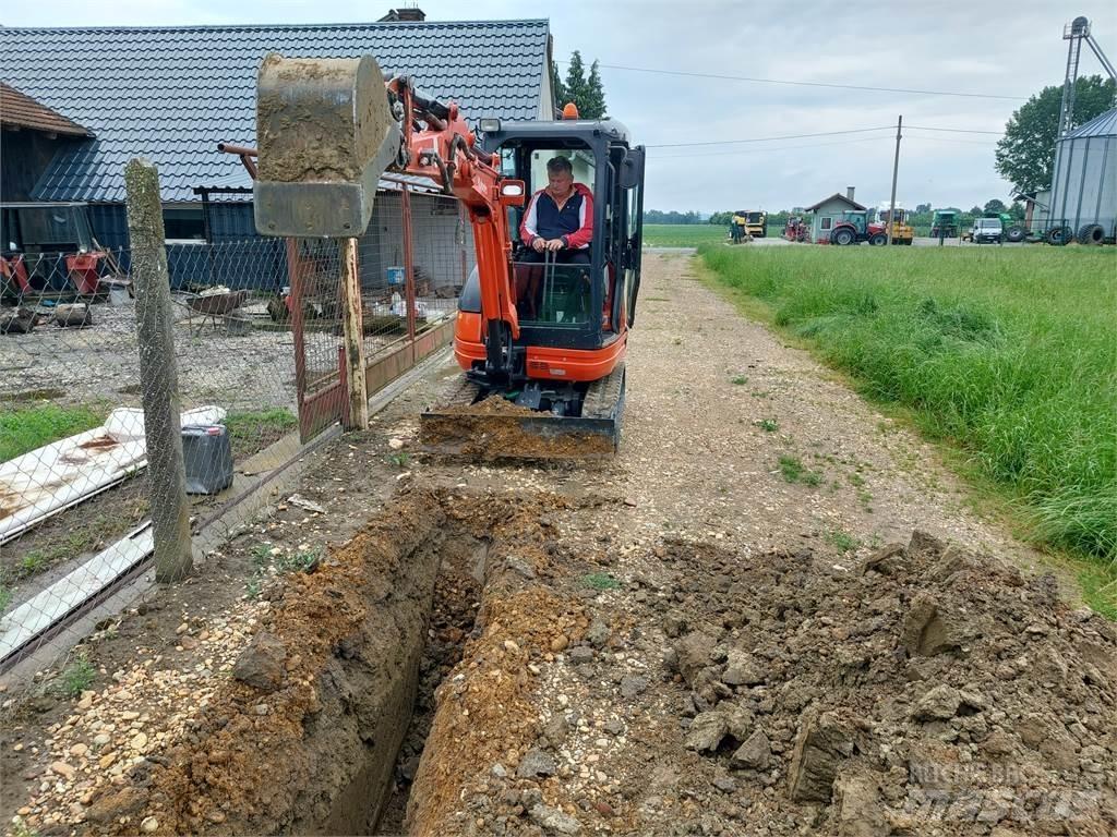 Kubota U20-3A Мини екскаватори < 7 т