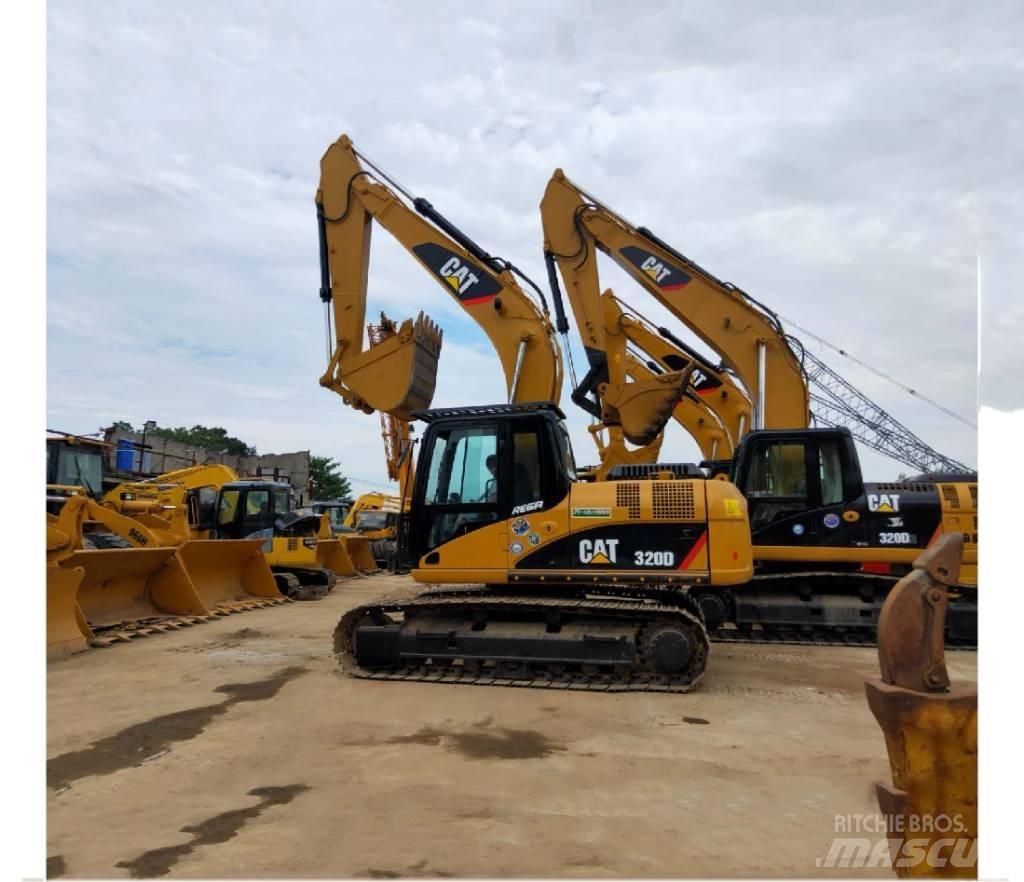 CAT 320D Верижен екскаватор