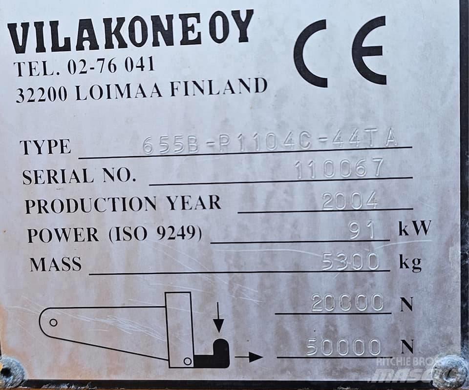 Wille 655b Колесни екскаватори