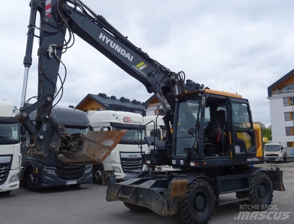 Hyundai HW 170 ACR Колесни екскаватори