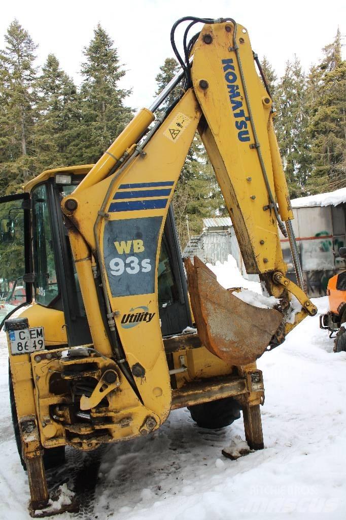 Komatsu WB 93 S-5 Товарач със заден ексватор