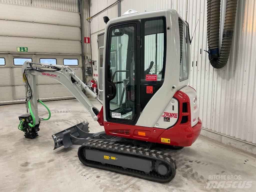 Takeuchi TB 320 Мини екскаватори < 7 т