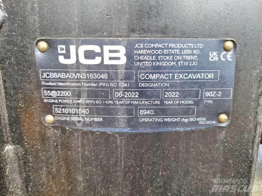 JCB 90 Z-2 Средни екскаватори 7т - 12т