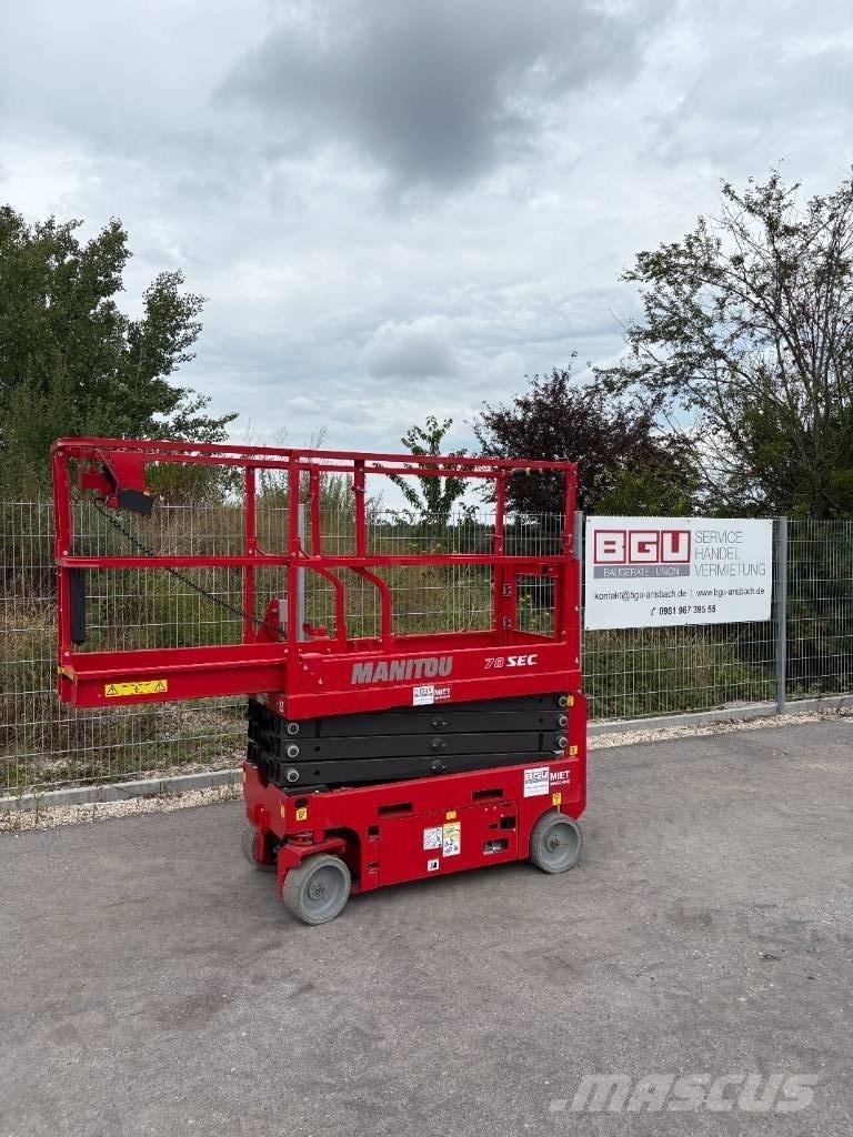 Manitou 78 SEC Ножични работни платформи