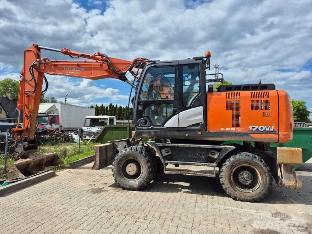 Hitachi ZX 170 W-6 Колесни екскаватори