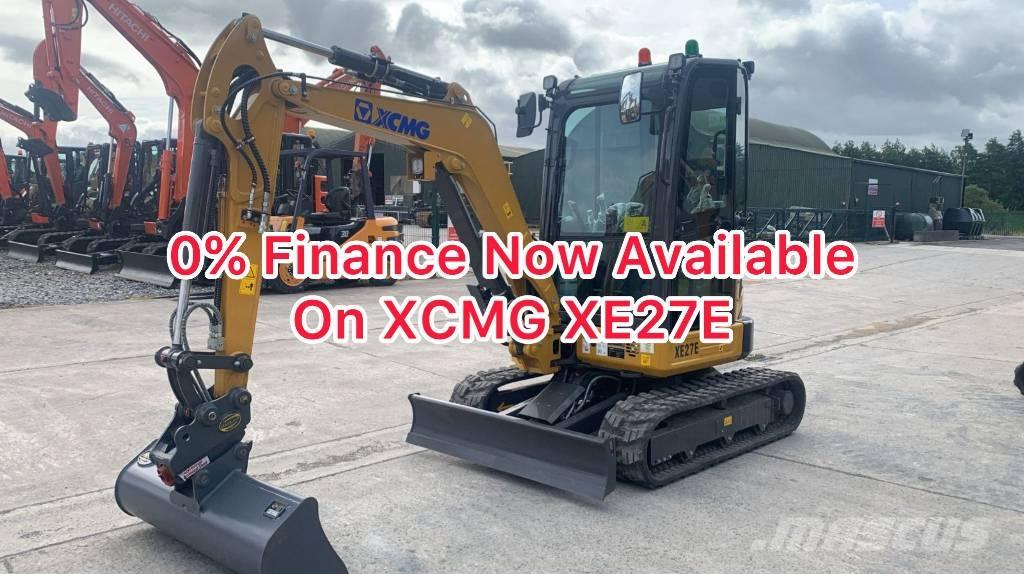 XCMG XE27E Мини екскаватори < 7 т