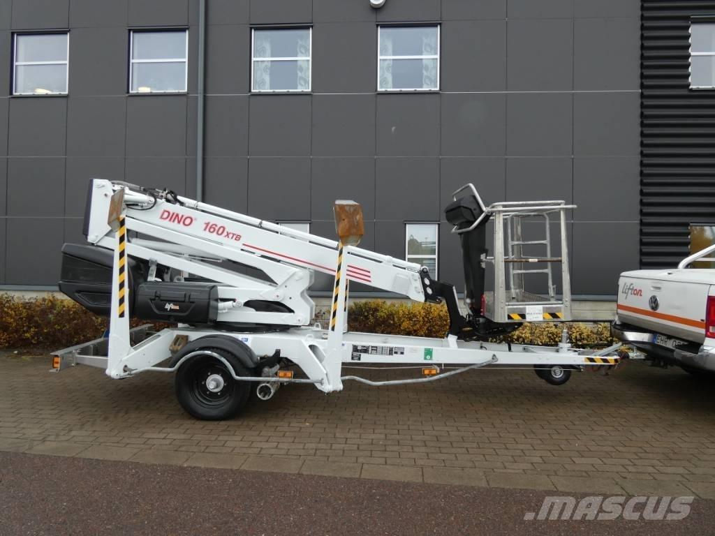 Dino 160 XTB Skylift Моторизирани платформи с ремарке