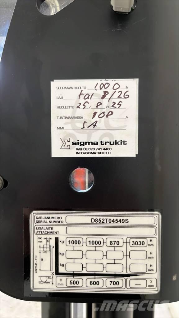 Yale MS 10 Колички високоповдигачи с теглич