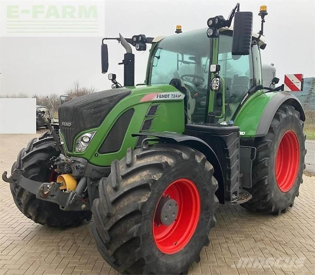 Fendt 724 s4 profi+ Трактори