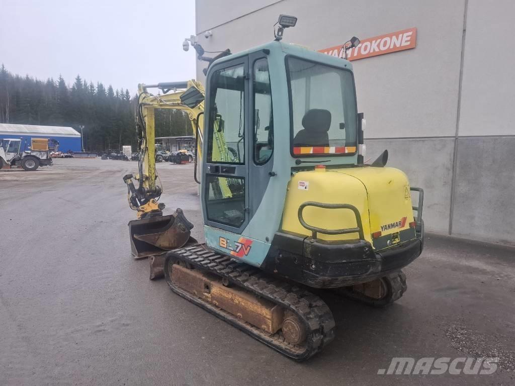 Yanmar B 37 V Мини екскаватори < 7 т