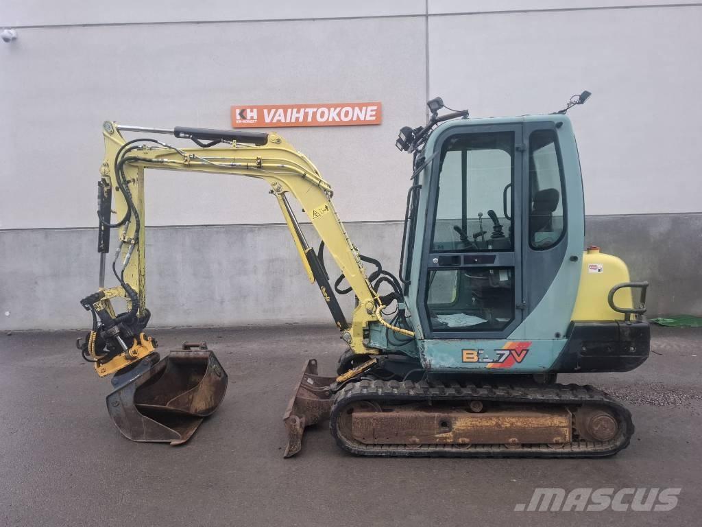 Yanmar B 37 V Мини екскаватори < 7 т