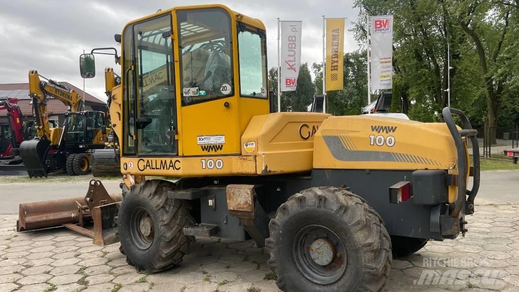 Gallmac WMW 100 Колесни екскаватори