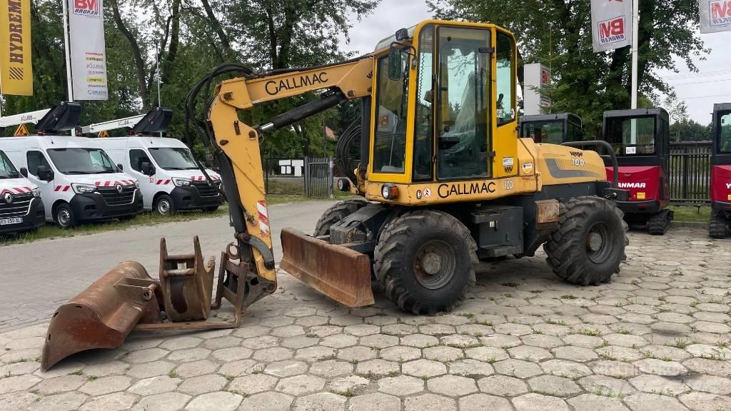 Gallmac WMW 100 Колесни екскаватори