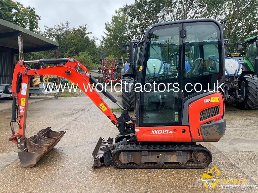 Kubota KX 019-4 Мини екскаватори < 7 т