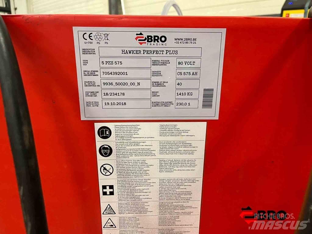 Linde E35L-01 Електрически вилични кари-повдигачи