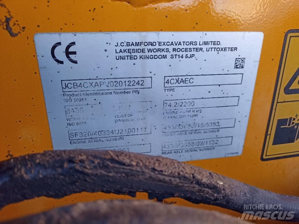 JCB 4 CX Товарач със заден ексватор