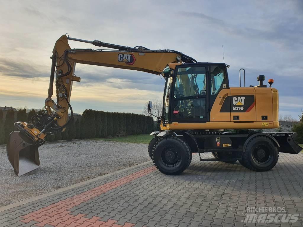 CAT M 314 F Колесни екскаватори