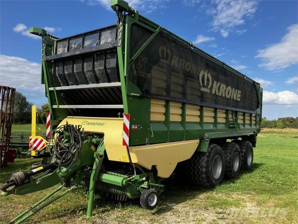 Krone ZX 560 GL Самотаварещи ремаркета